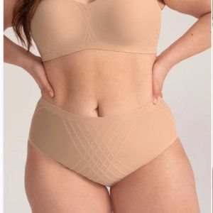 Honeylove Silhouette Brief in Sand (size Medium) (New)(NWT)(Wedding)